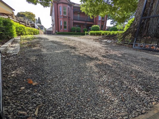 20ml recycled concrete aggregate used in Sydney driveway